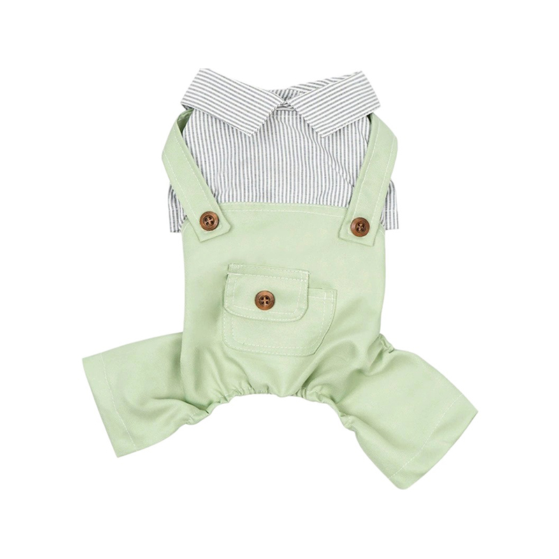 Spring summer dog cat overalls tela