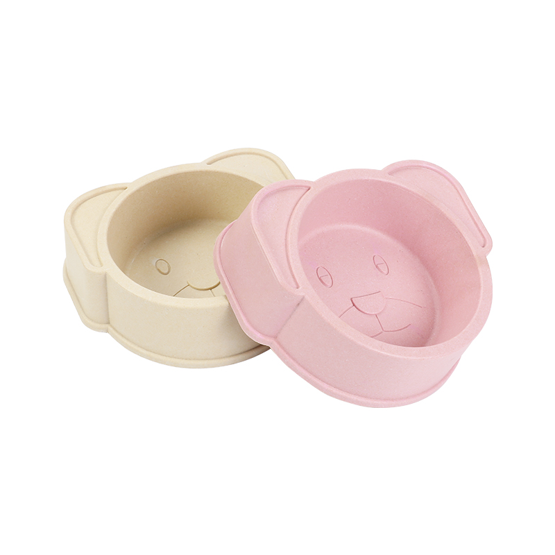 Eco-Friendly Dog-Shaped Pet Bowl