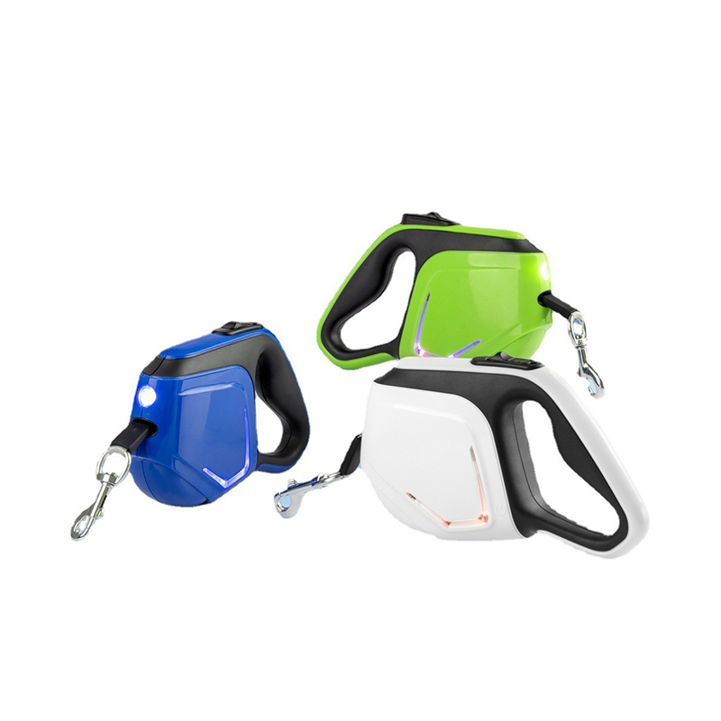LED multi-function leash na may intelligent na function ng kaligtasan