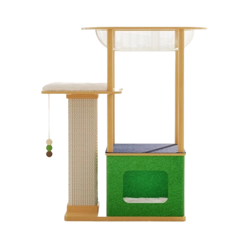 Panloob na cat climbing frame house